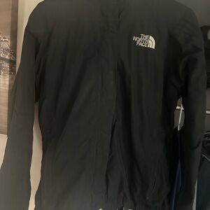 The North Face Black Ski Jacket Water-Resistant Relaxed Fit